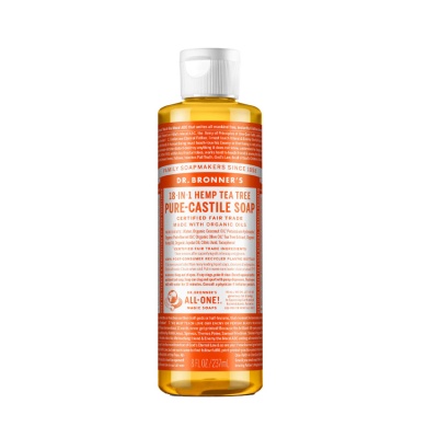 Dr Bronners Tea Tree Castile Liquid Soap 237ml